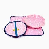3 Pcs Hot Pot Set Pink